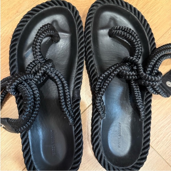 Isabel Marant Lesley rope sandals  Made in Portugal  size 39 - Picture 1 of 5